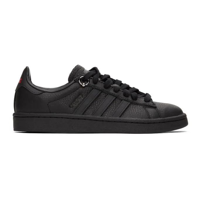 032c Black adidas Originals Edition Campus Prince Albert Sneakers