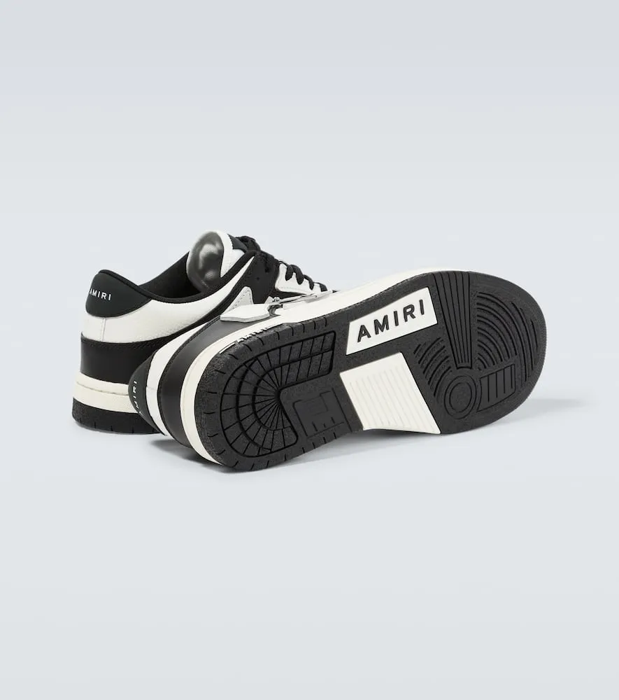 Amiri Skel Top Low leather sneakers
