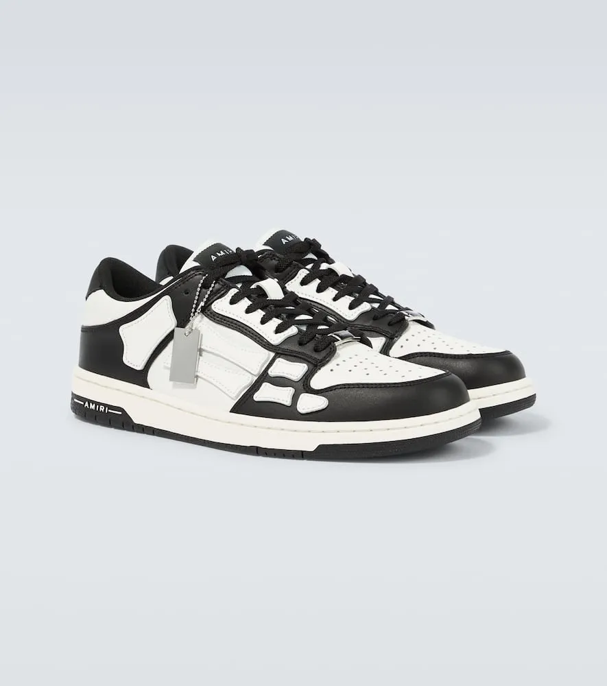 Amiri Skel Top Low leather sneakers