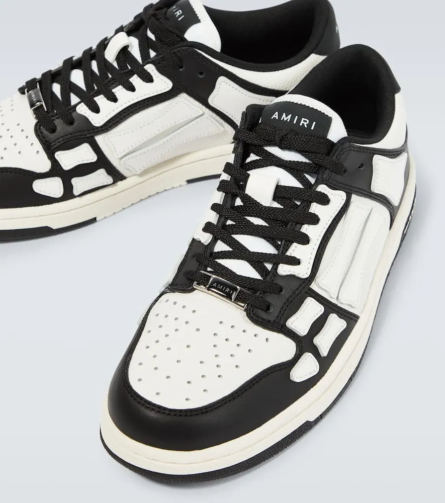 Amiri Skel Top Low leather sneakers