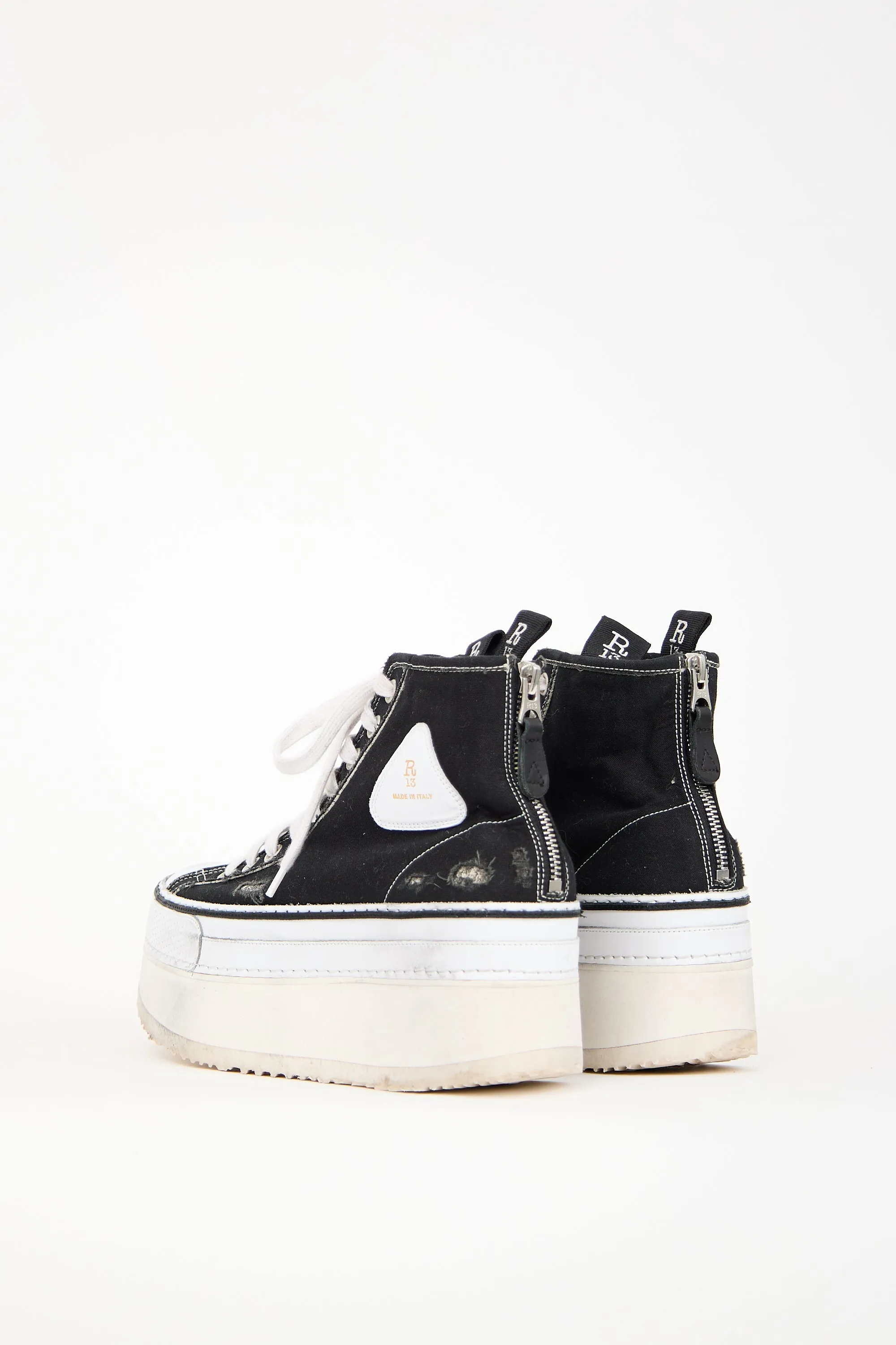 Black Canvas Courtney Sneaker