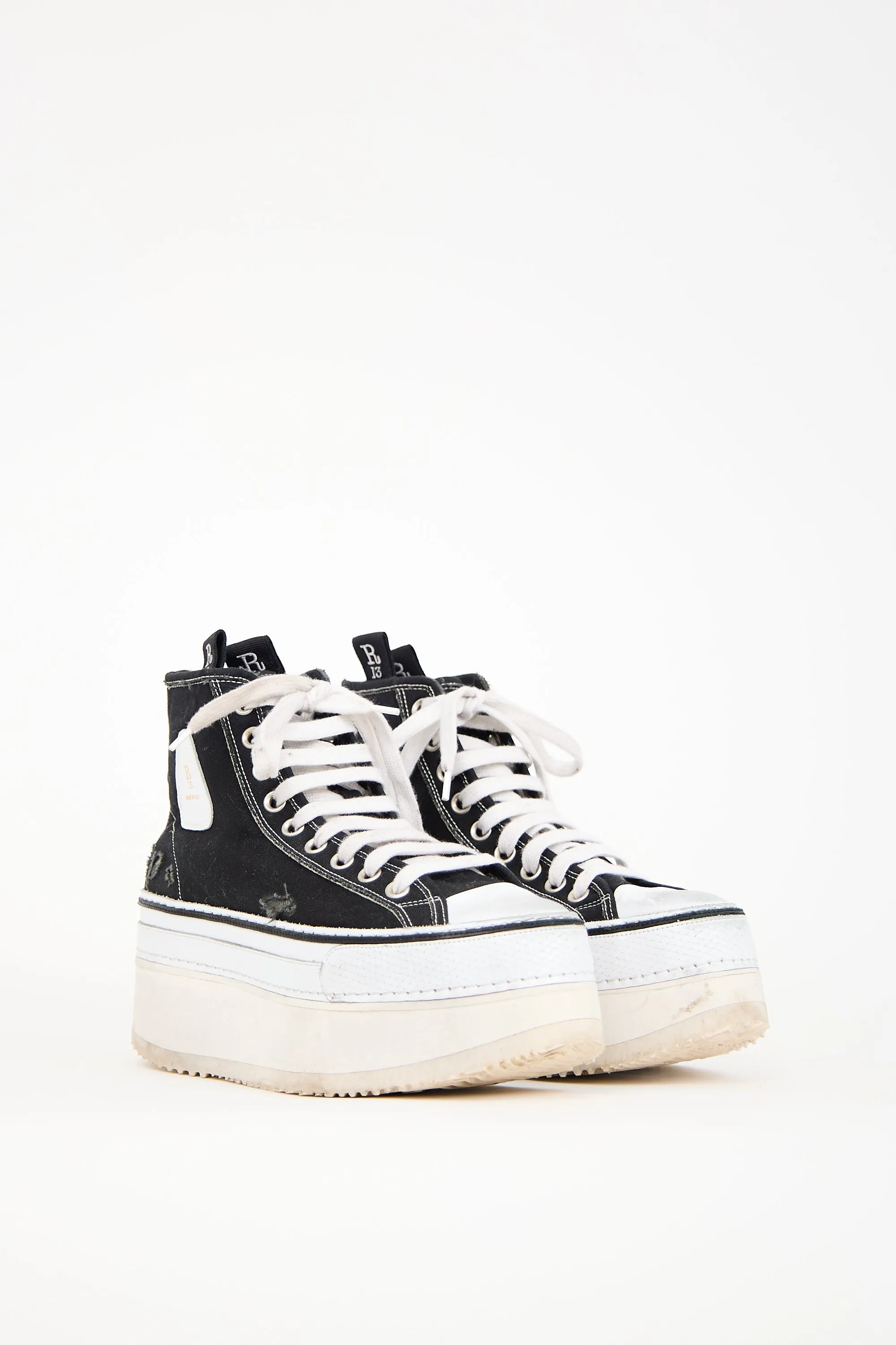 Black Canvas Courtney Sneaker