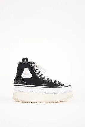 Black Canvas Courtney Sneaker