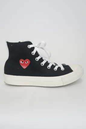 Comme des Garçons Play x Converse Canvas High Top sz 5 (mens)