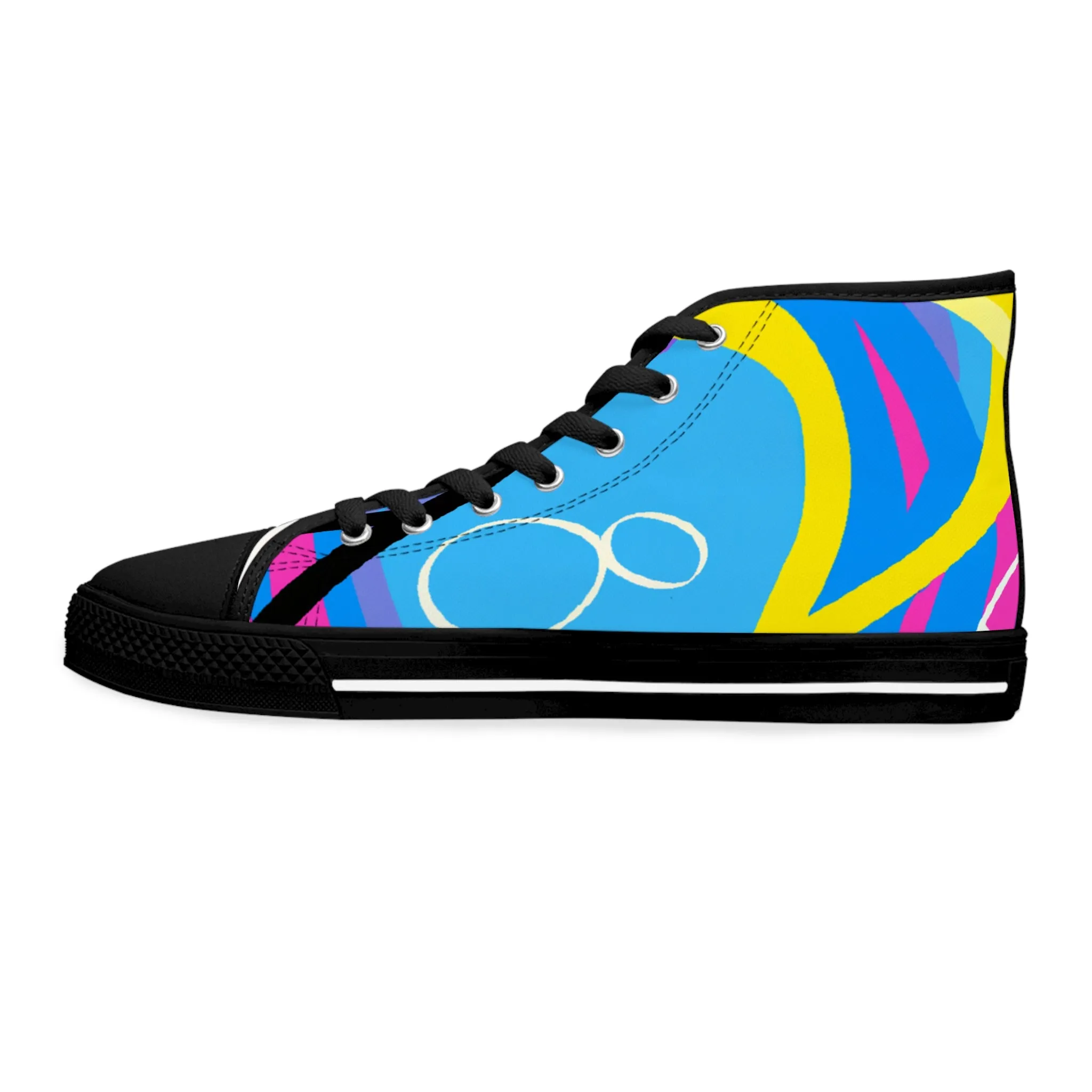 Fashionista Fleur. - high top