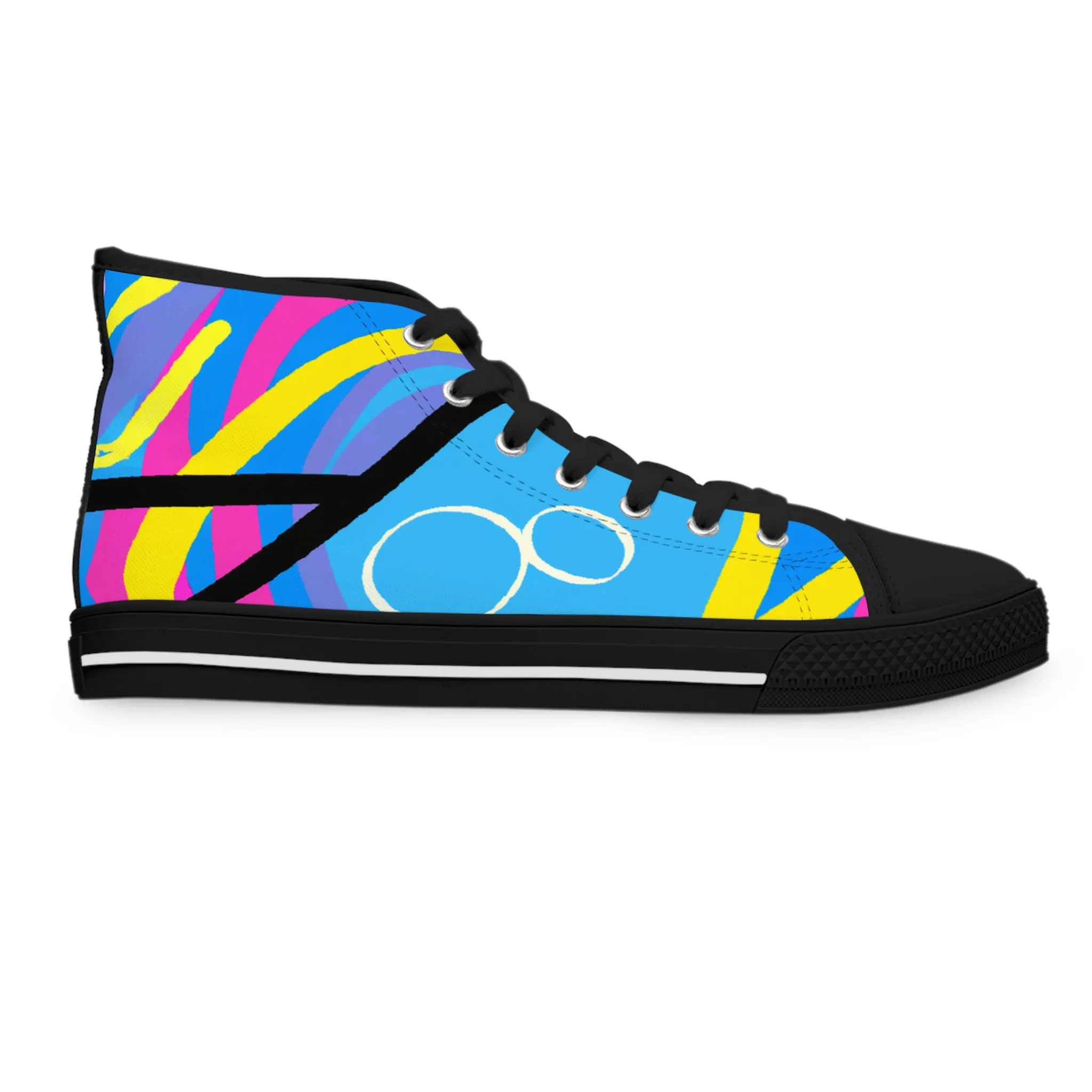 Fashionista Fleur. - high top