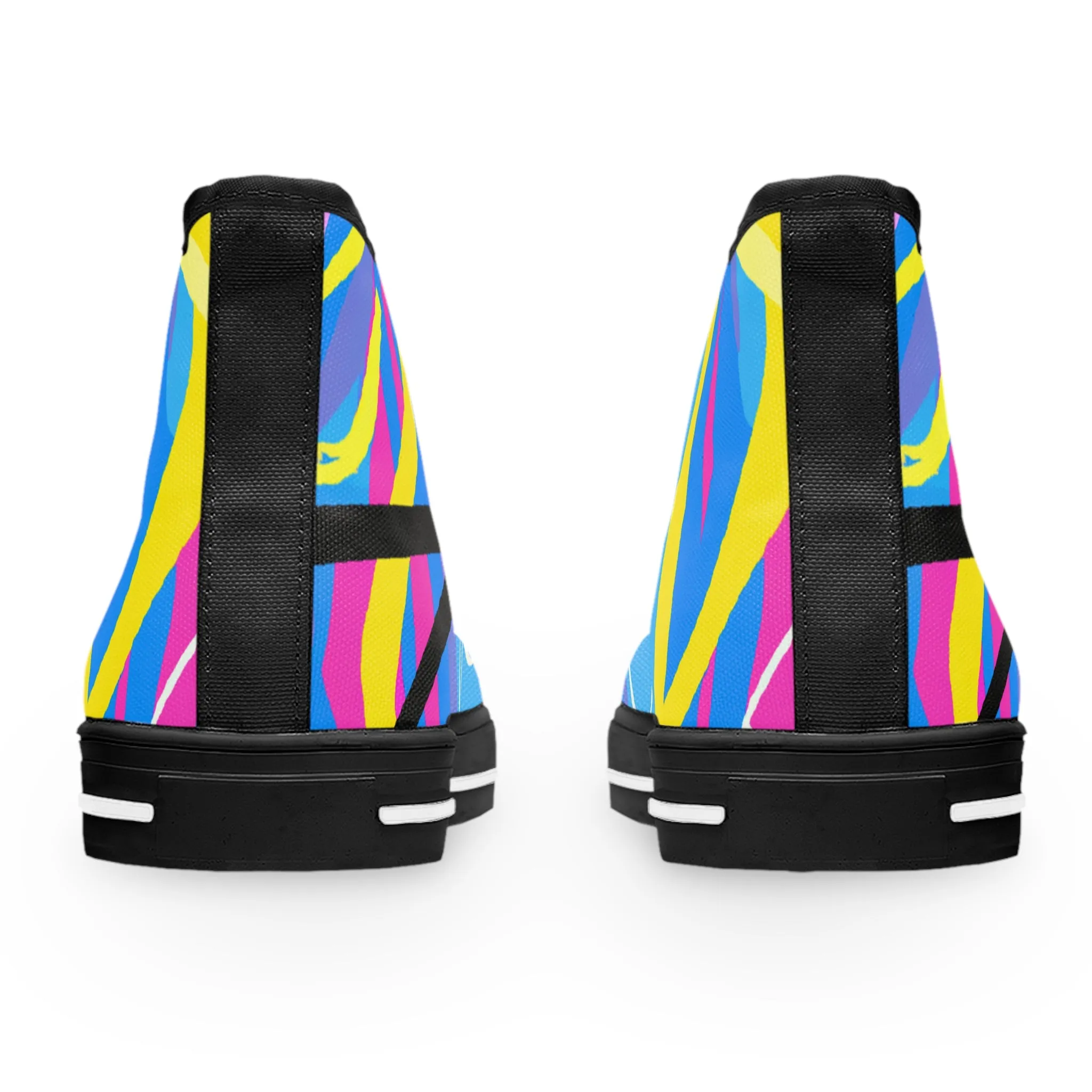 Fashionista Fleur. - high top