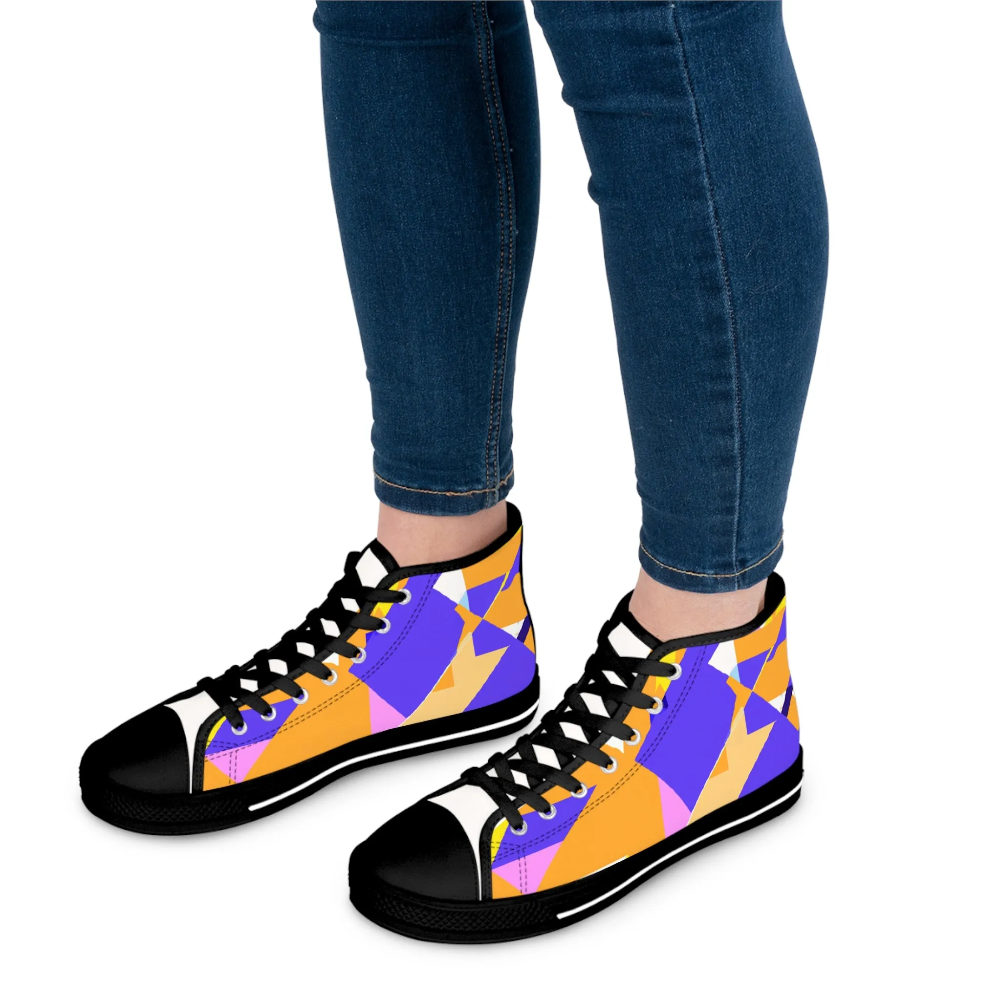 Fashionista Foxy. - high top