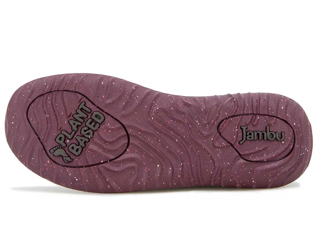 Jambu Women's Dream Plant Based Dark Brown Merlot