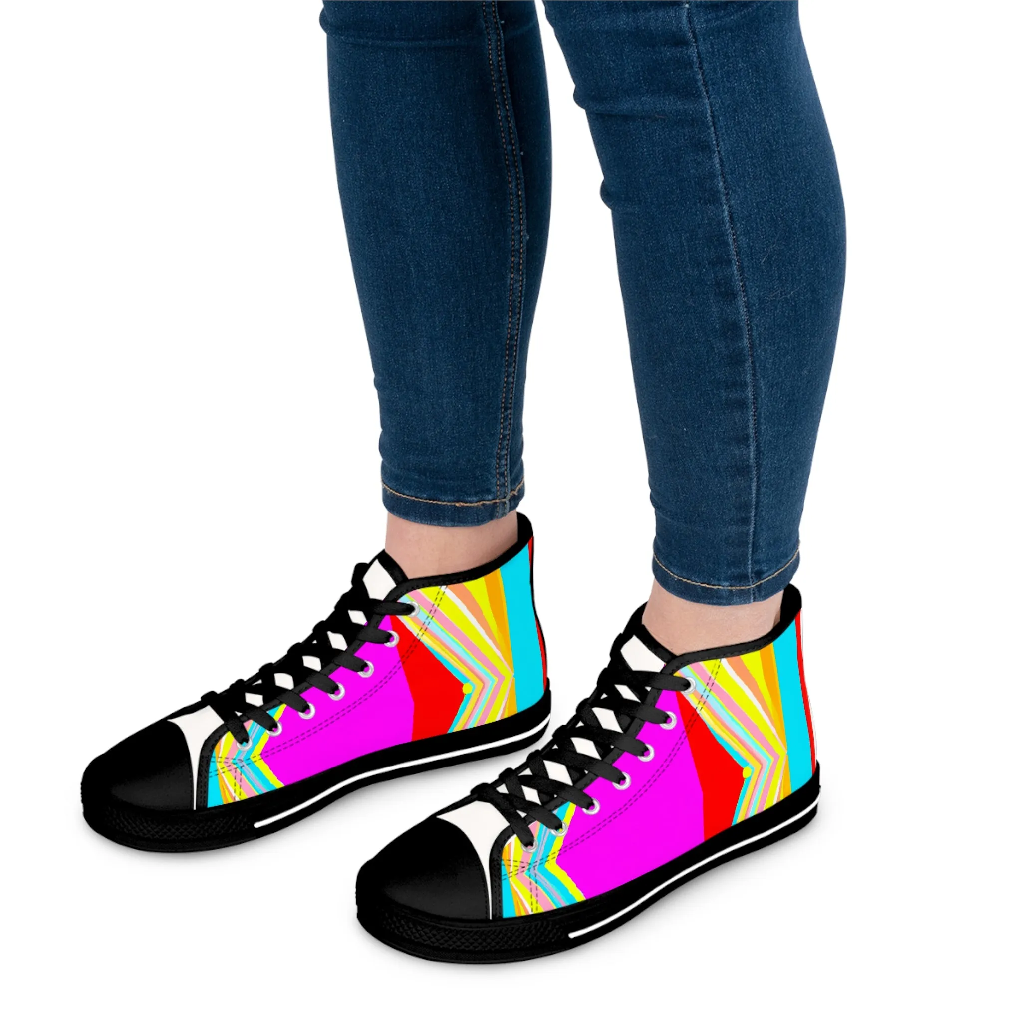 Jazzy Toez. - high top