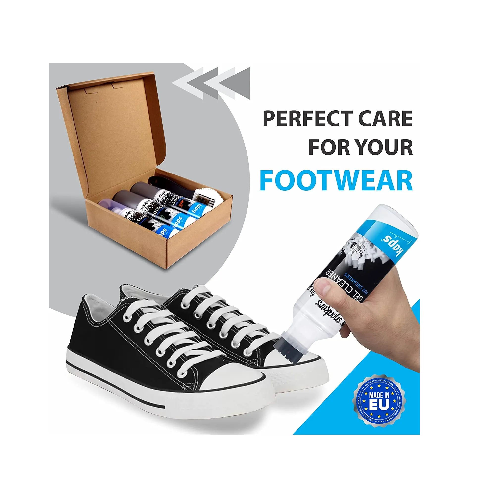 Kaps Sneakers Shoe Care Cleaning Kit