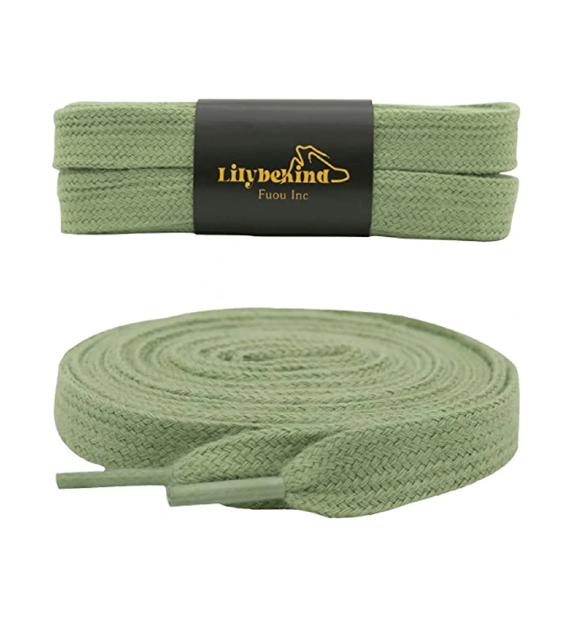 Lilybekind 15/30" Wide Flat Shoe Laces 47" Replacement Shoelaces for Sneakers