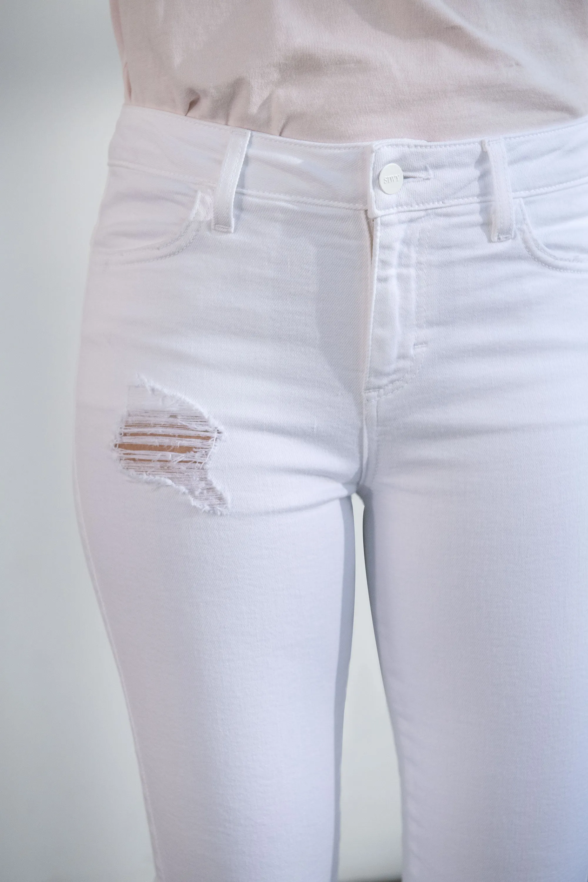 Lynette Skinny In Snow Flake