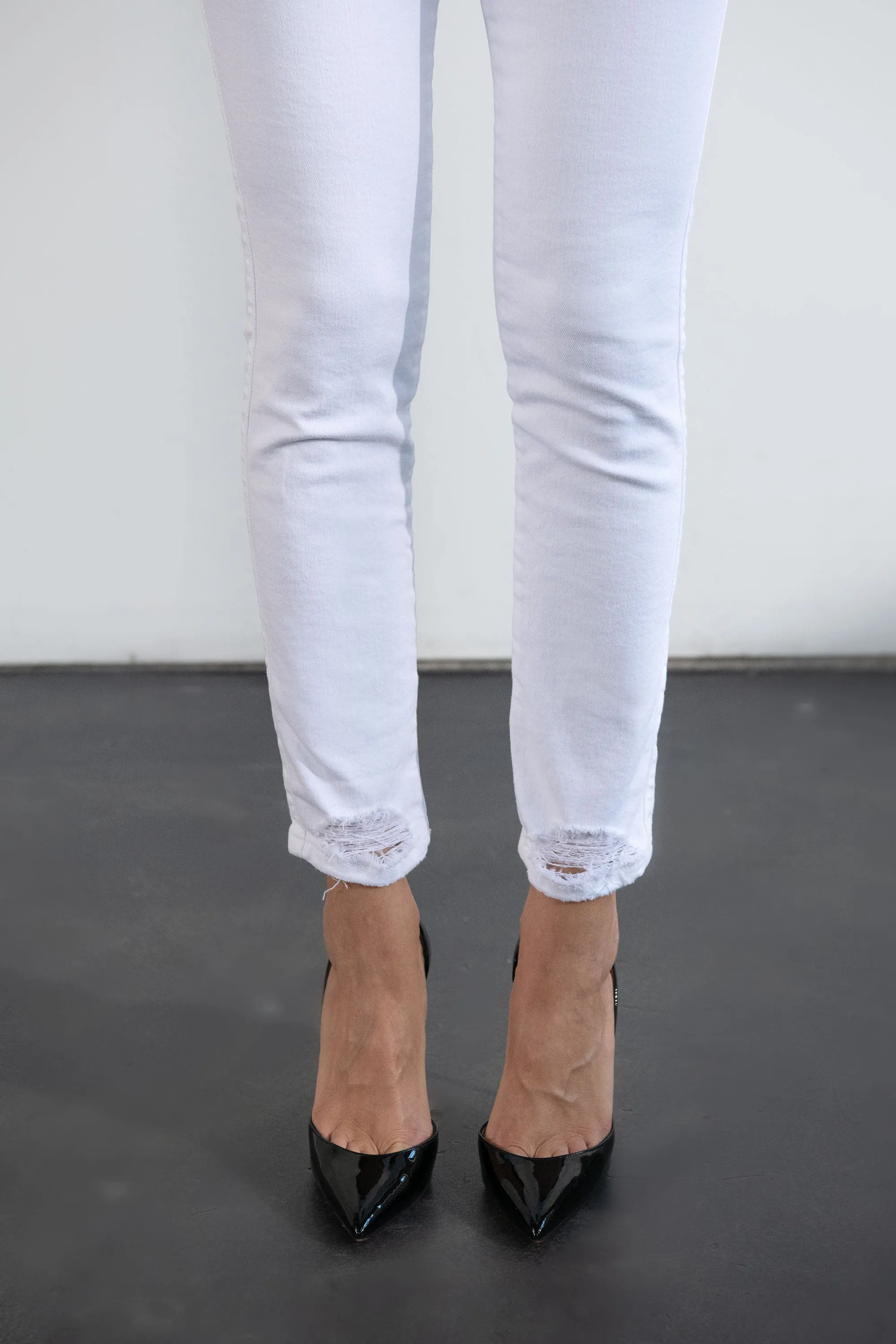 Lynette Skinny In Snow Flake