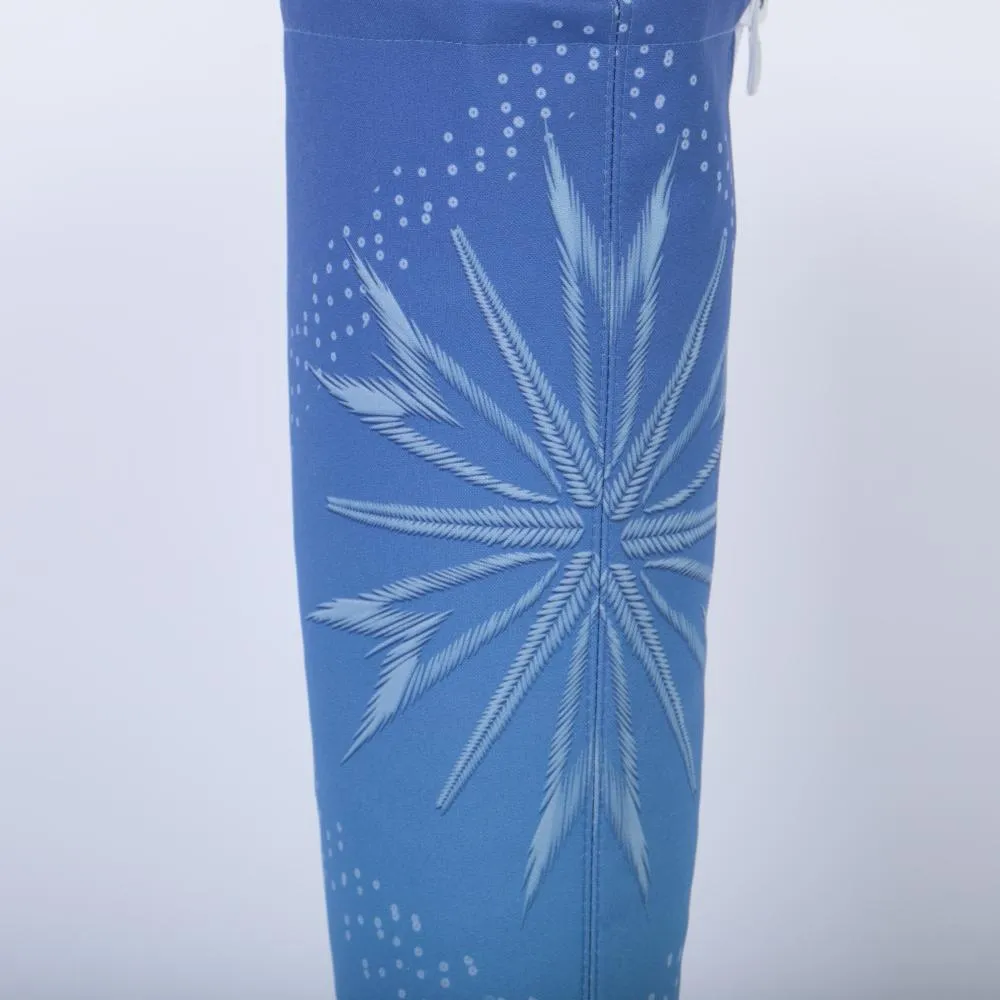 New Frozen 2 Cosplay Snow Adult Elsa Boots Costume Halloween Knee-high High Heel Elsa Shoes Costume Princess Ice Queen Elsa Prop