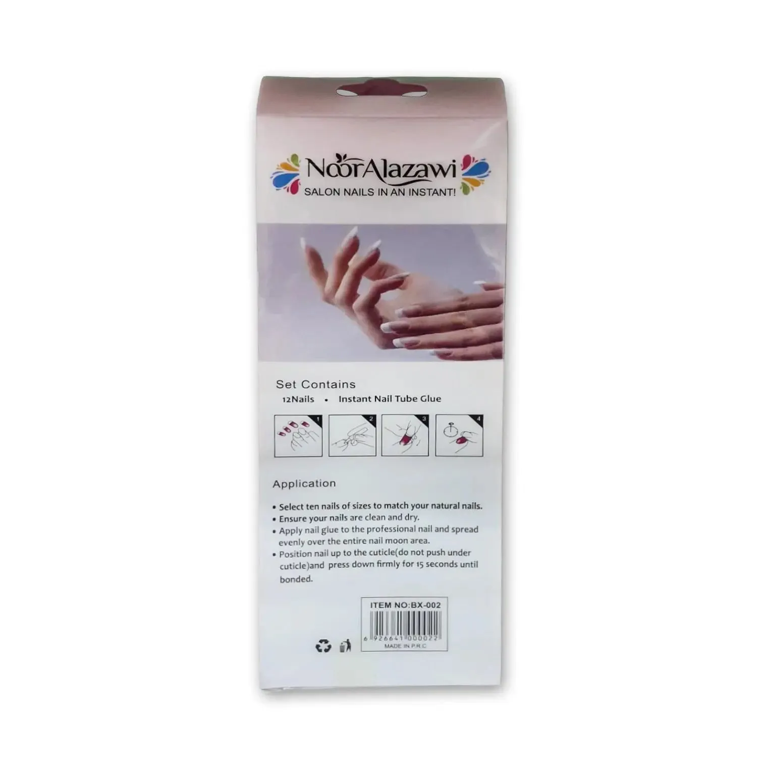 Noor Alazawi Fingertips Nails - 24 pcs