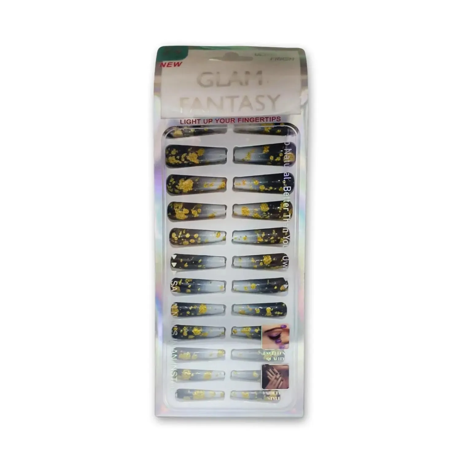 Noor Alazawi Fingertips Nails - 24 pcs