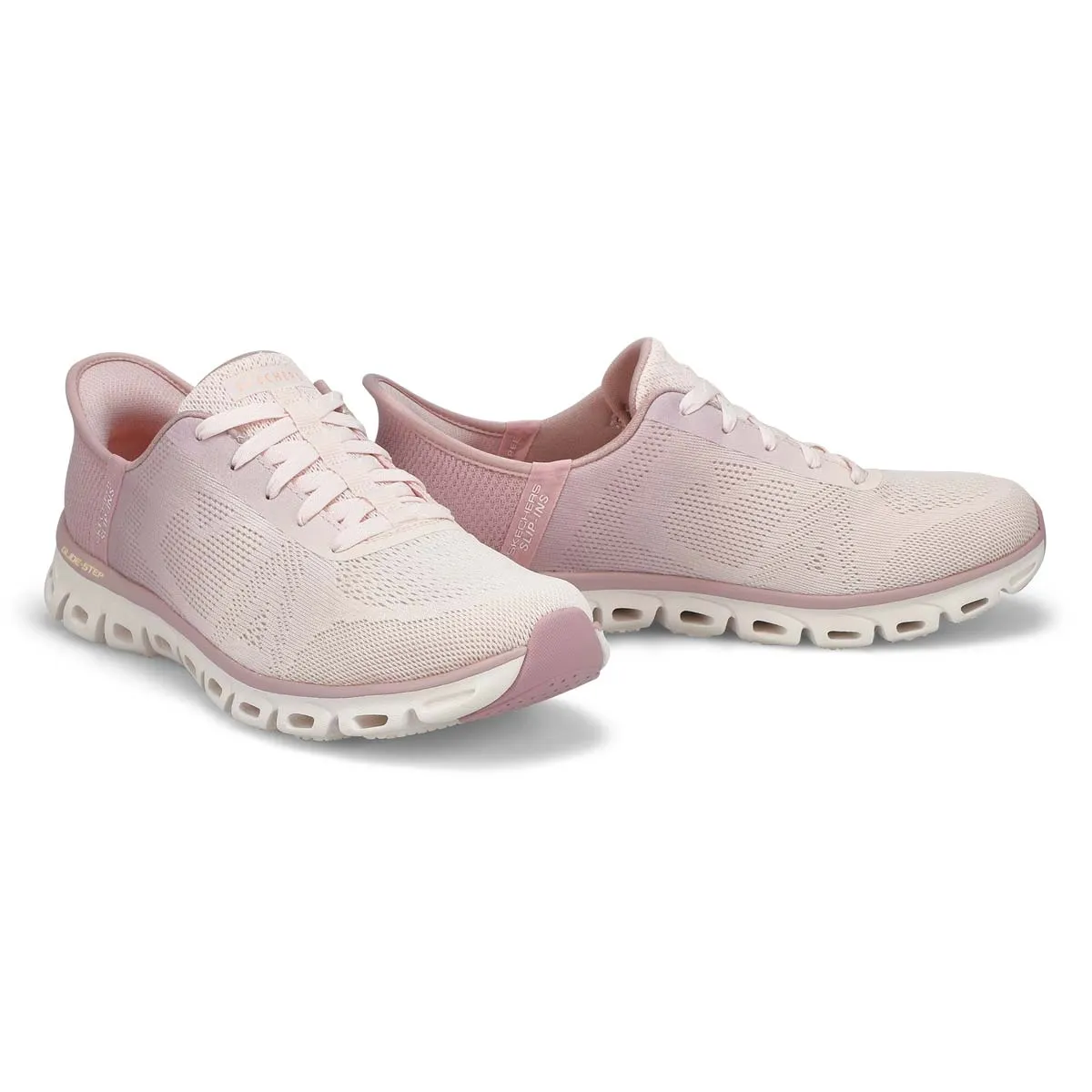 Skechers 'Glide Step Excite' - Mauve