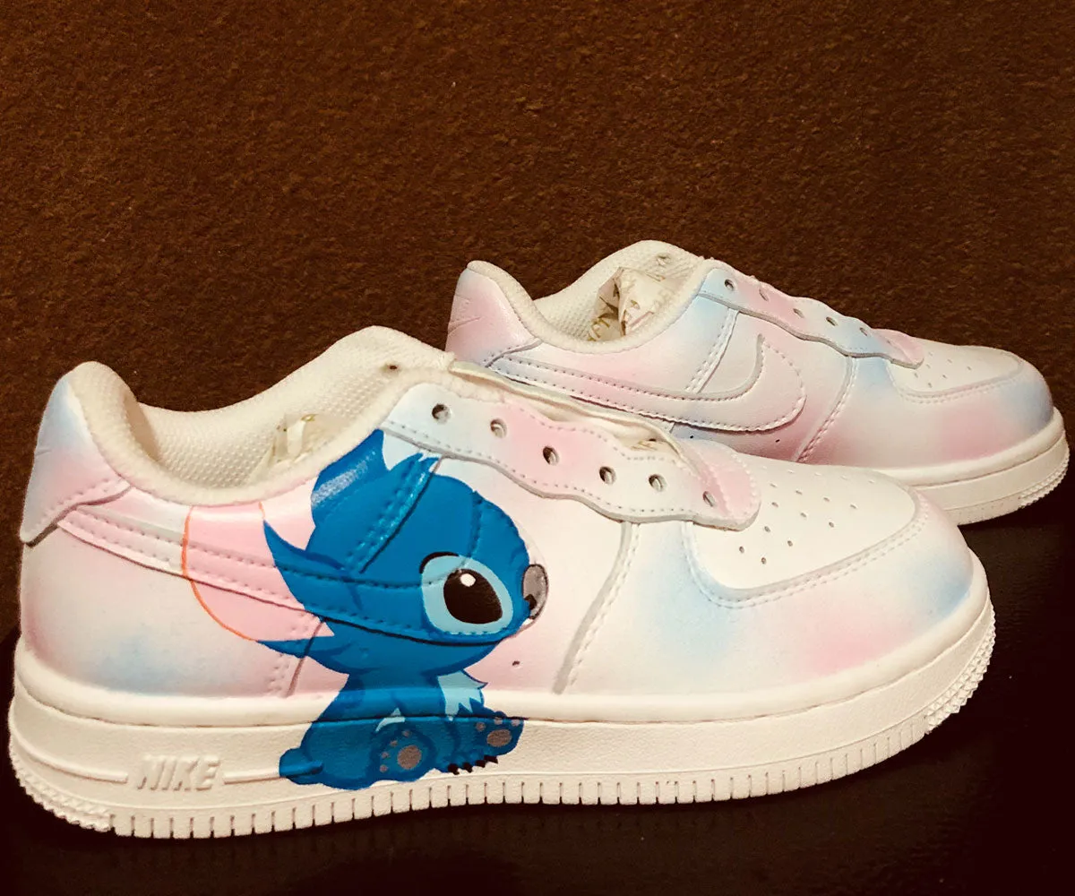 Stitch Cartoon Custom Air Force 1