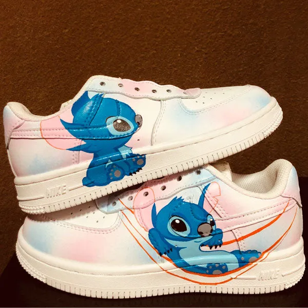 Stitch Cartoon Custom Air Force 1
