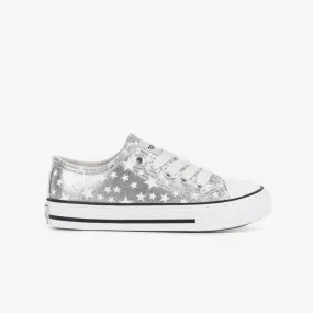 Unisex Silver Stars Sneakers
